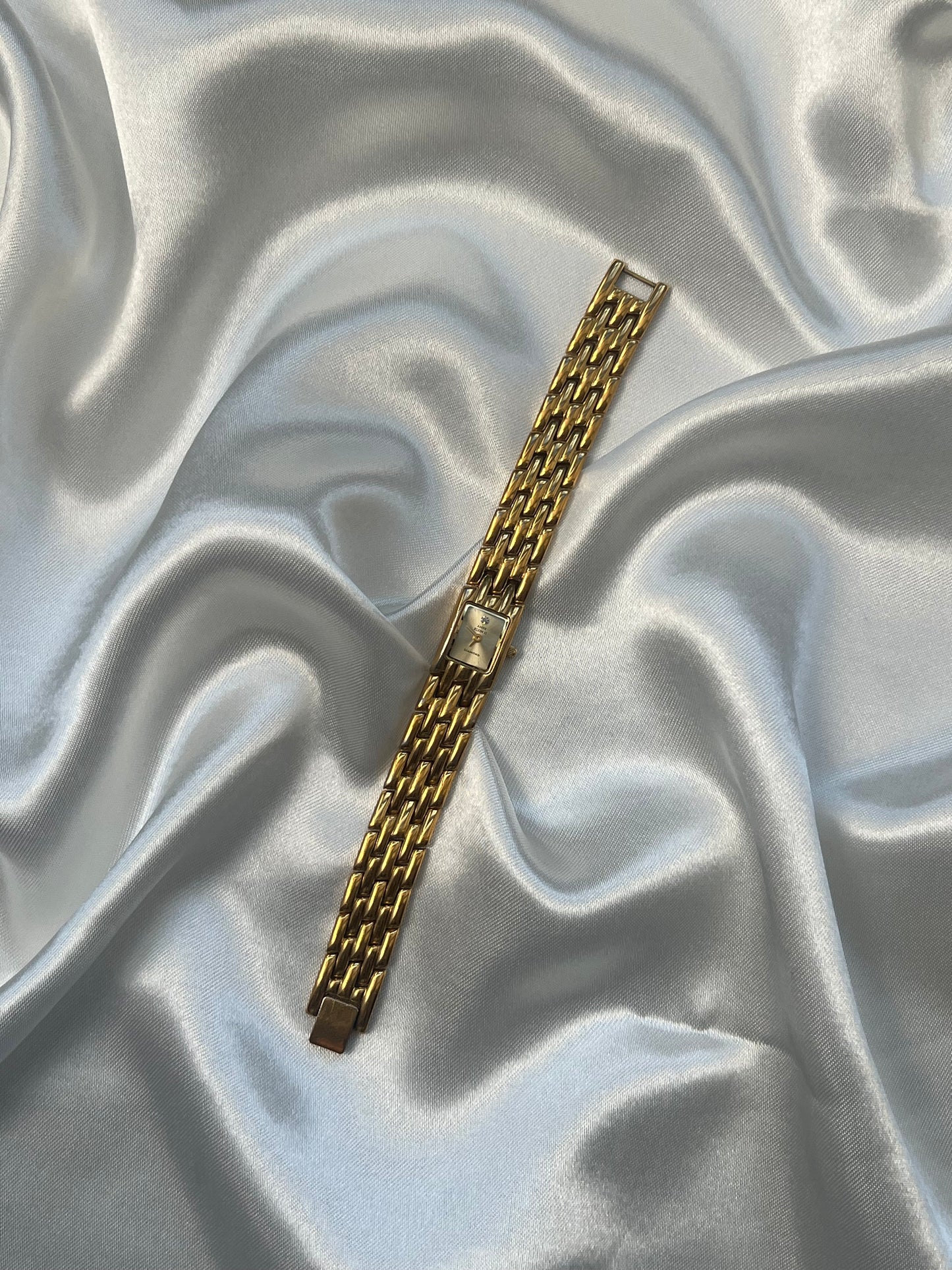 Gold-Toned Anne Klein with Genuine Diamond